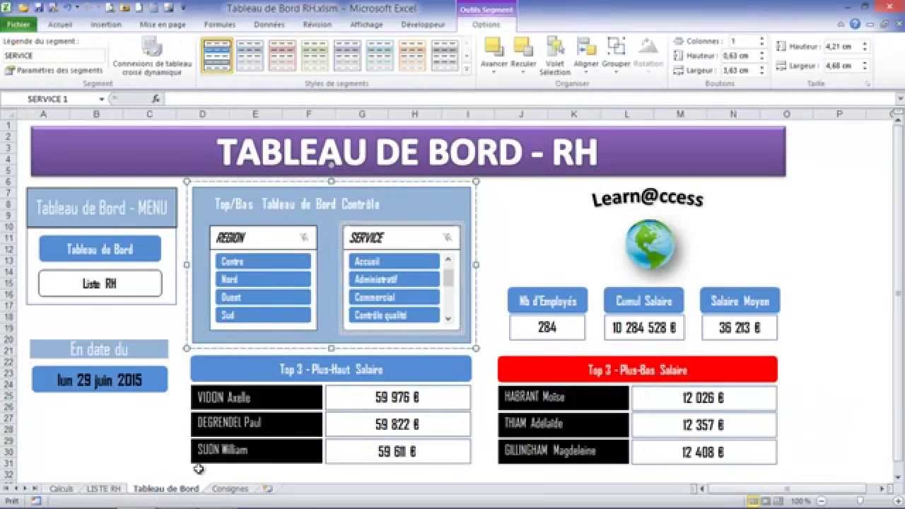 FORMATION PRATIQUE EN EXCEL APPLIQUÉ A LA GRH